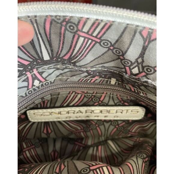 Sondra Koberts Squared Crossbody Tortoise Shell Chain and Leather Strap - Picture 6 of 9